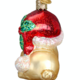 Old World Christmas Holly Hat Pug Ornament