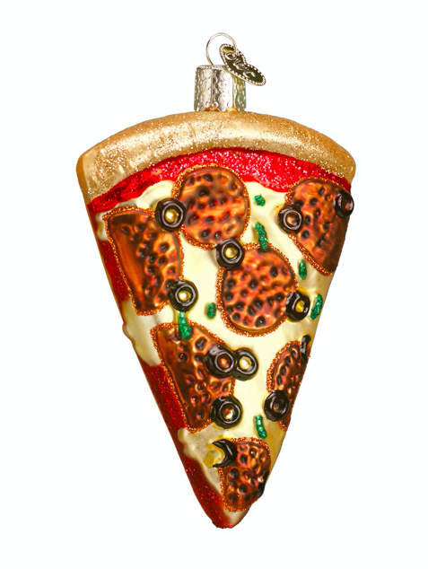 Old World Christmas Pizza Slice Ornament