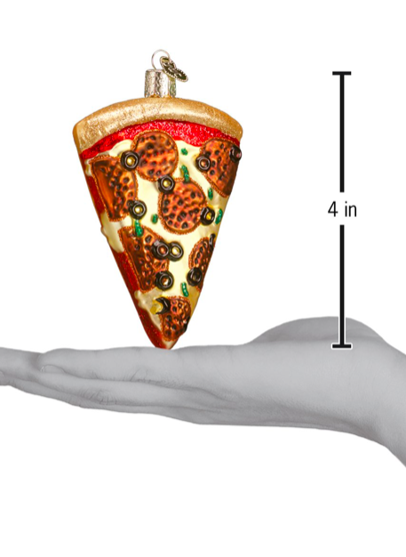 Old World Christmas Pizza Slice Ornament