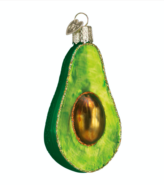 Old World Christmas Avocado Ornament