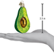 Old World Christmas Avocado Ornament