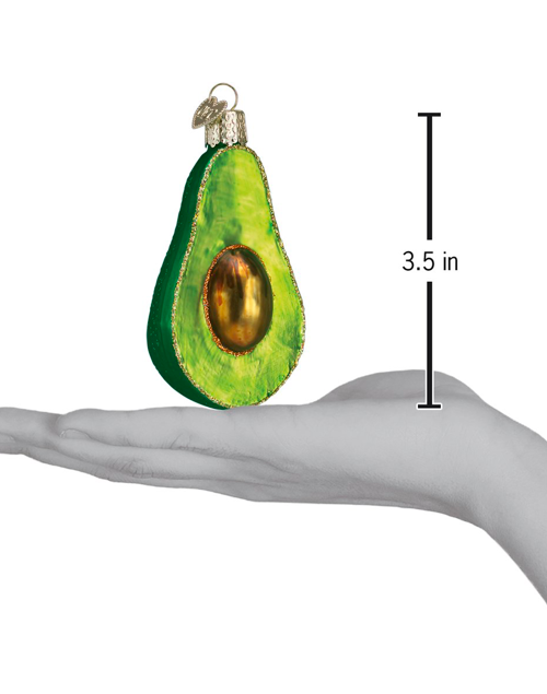 Old World Christmas Avocado Ornament