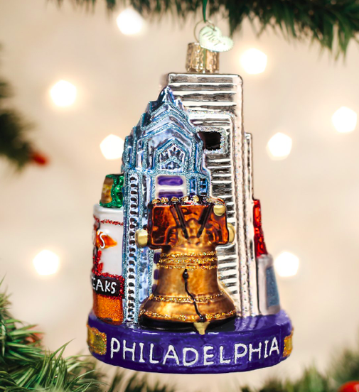 Old World Christmas Philadelphia Landmarks Ornament