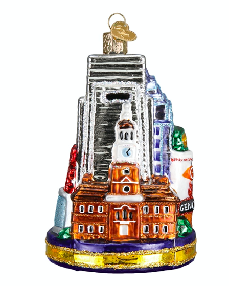 Old World Christmas Philadelphia Landmarks Ornament