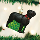 Old World Christmas Standing Black Lab Ornament