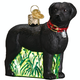 Old World Christmas Standing Black Lab Ornament