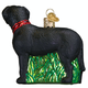 Old World Christmas Standing Black Lab Ornament
