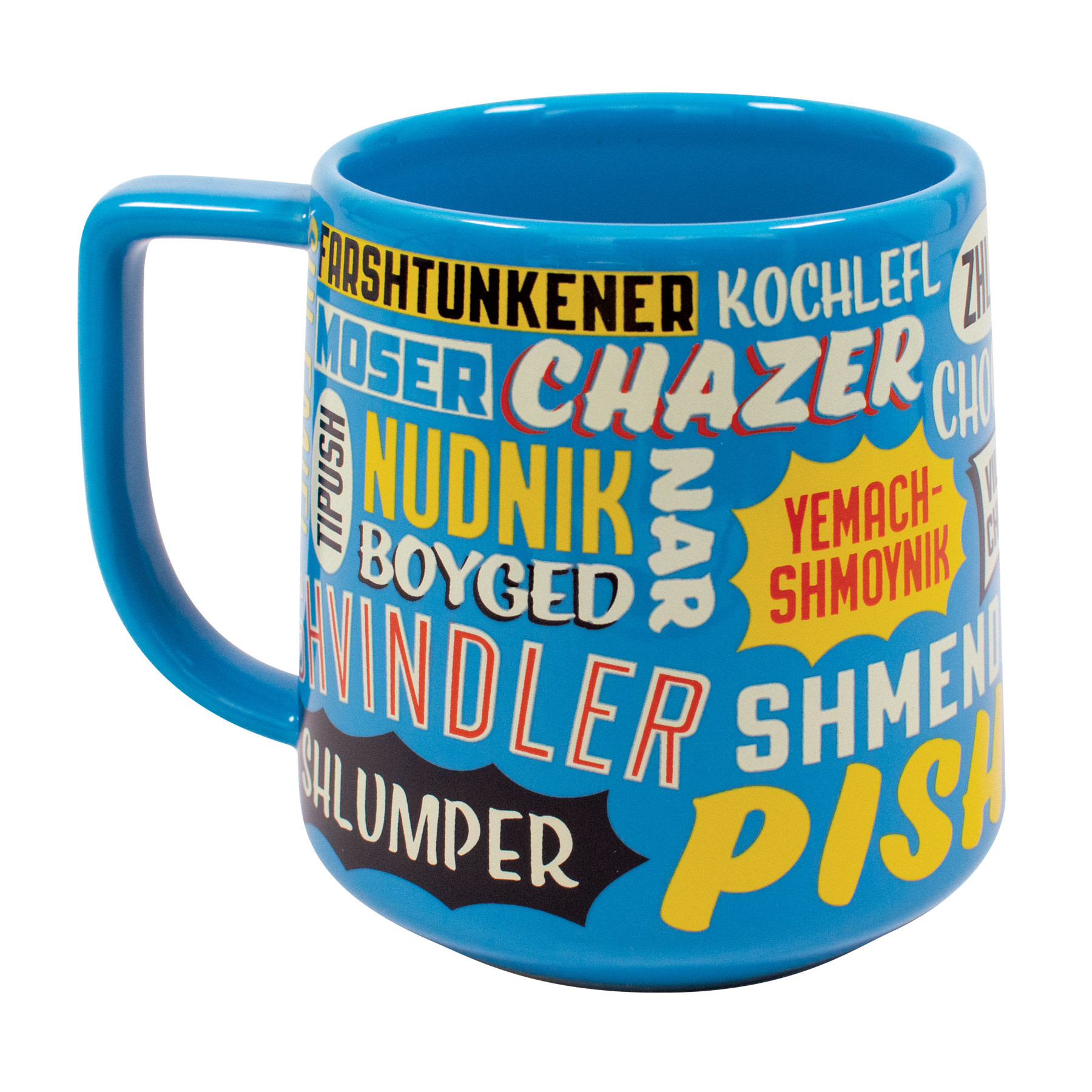 Unemployed Philosophers Guild Yiddish Insults Mug