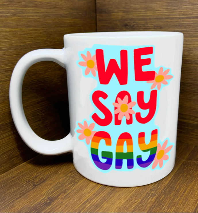 Citizen Ruth We Say Gay Mug