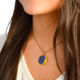 Anne Koplik Designs Half Moon Face Necklace- HMFN