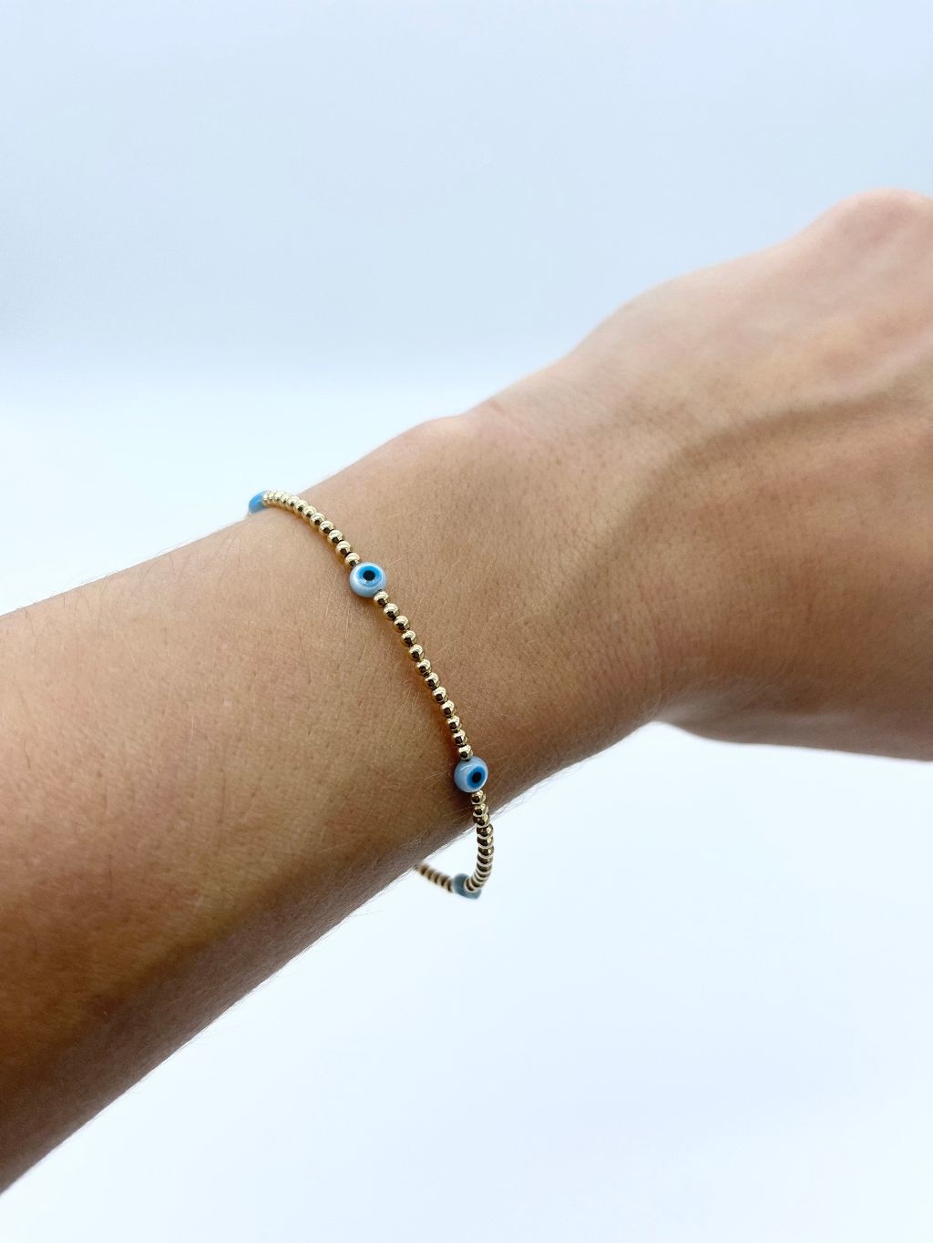 Bara Boheme Dainty Lucky Eye Bracelet