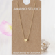 Amano Tiny Heart Necklace