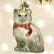 Old World Christmas Grey Himalayan Kitty Ornament