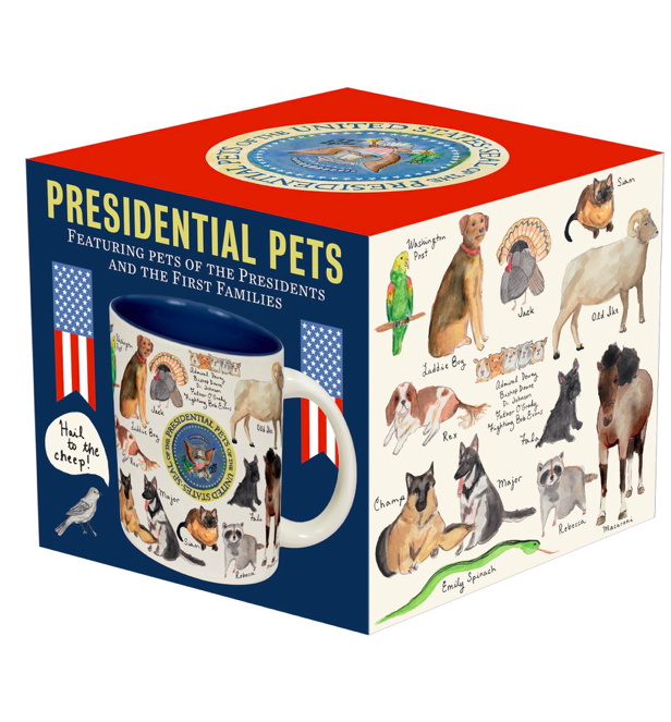 Unemployed Philosophers Guild Presidential Pets Mug