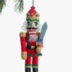 Silk Road Bazaar Nutcracker Felt Ornament