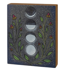 Primitives By Kathy Box Sign- Moon Phases