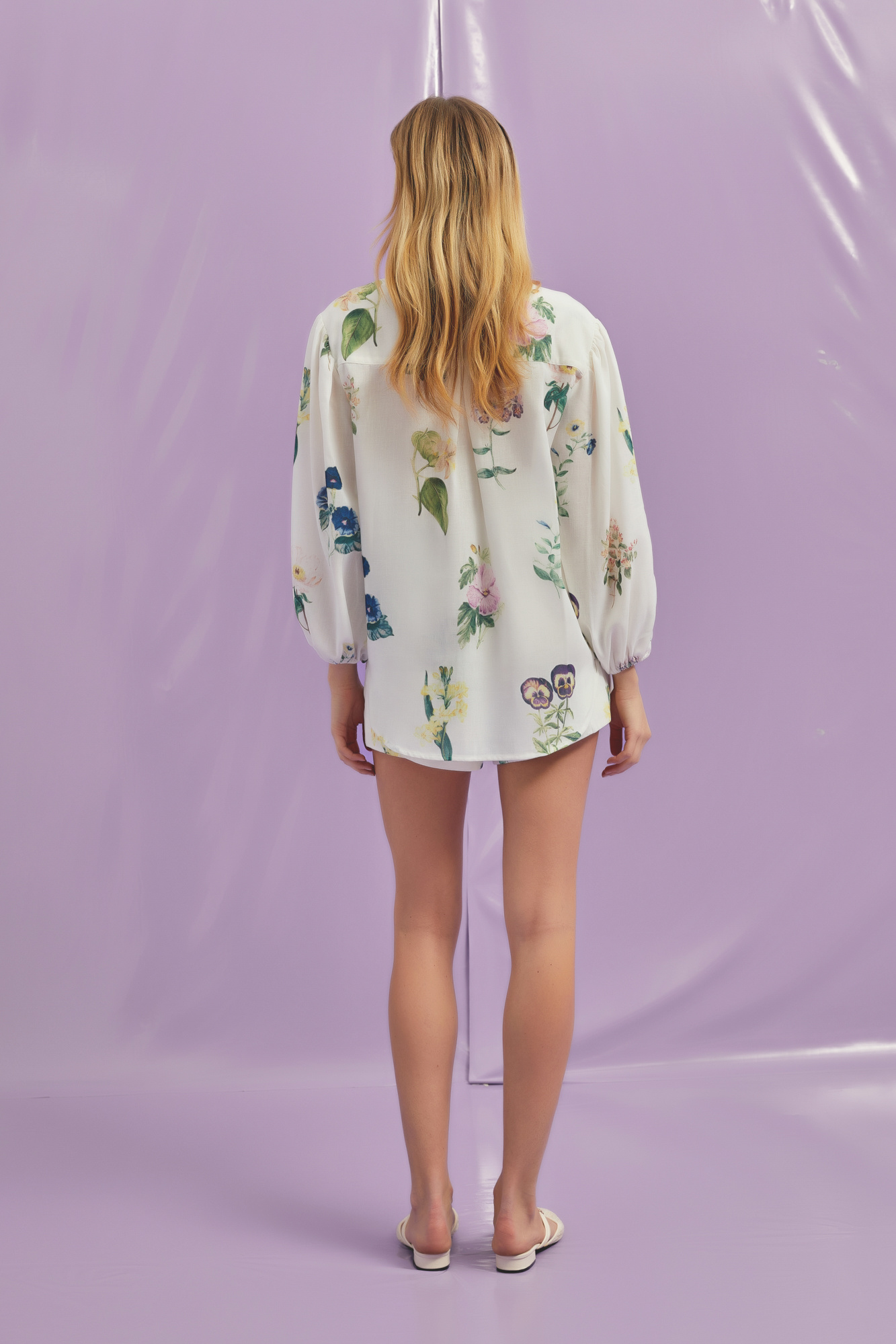 Lena Floral Printed Shorts