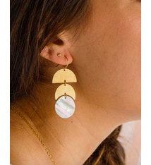 Amano Luz De La Luna Earrings