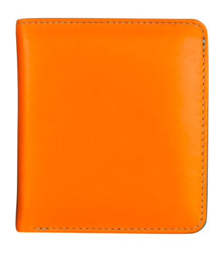 Intercontinental Leather Bi Fold Mini Wallet RFB