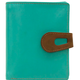 Intercontinental Leather Small Wallet w/ Cut-out Tab Closure