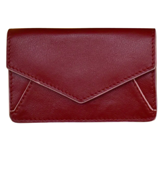 Intercontinental Leather Envelope Card Holder