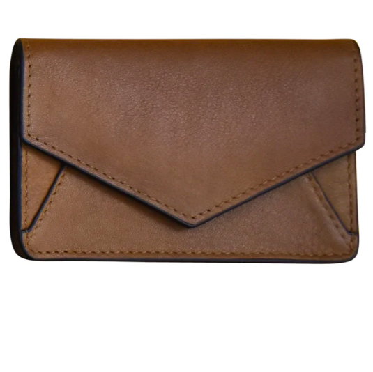 Intercontinental Leather Envelope Card Holder