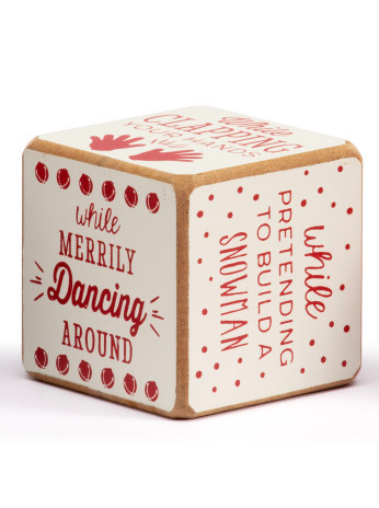 Demdaco Christmas Activity Dice Set