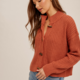 Hem & Thread Wooden Toggle Knit Cardigan