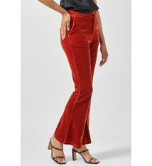 Mystree Velvet Flare Trouser