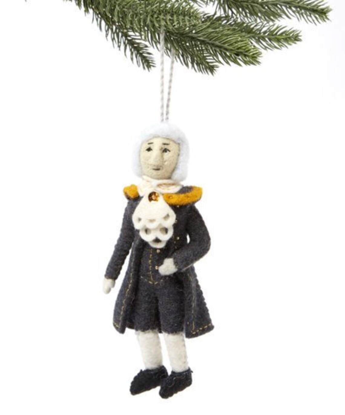 Silk Road Bazaar Alexander Hamilton Felt Ornament