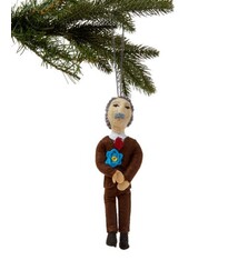 Silk Road Bazaar Albert Einstein Felt Ornament