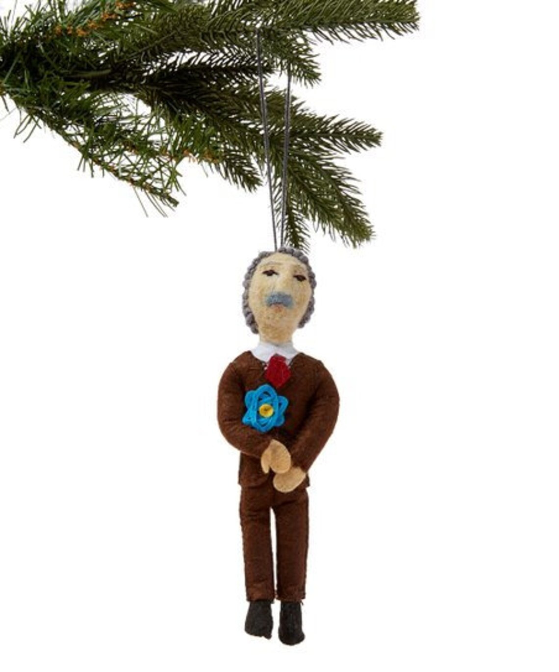Silk Road Bazaar Albert Einstein Felt Ornament