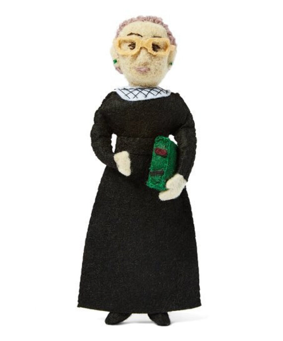 Silk Road Bazaar Ruth Bader Ginsburg Felt Ornament