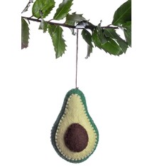 Silk Road Bazaar Avocado Felt Ornament