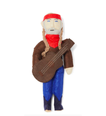 Silk Road Bazaar Willie Nelson Ornament