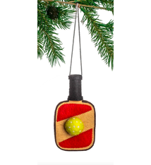 Silk Road Bazaar Pickleball Felt Ornament