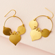 Matr Boomie Chameli Earrings Gold Leaf