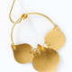 Matr Boomie Chameli Earrings Gold Leaf