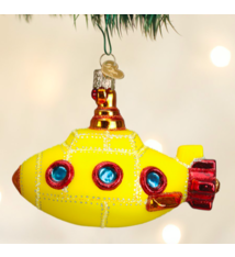 Old World Christmas Groovy Submarine Ornament
