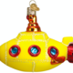 Old World Christmas Groovy Submarine Ornament
