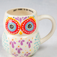 Natural Life Eleanor The Owl Folk Mug -l Don't Forget Awesome