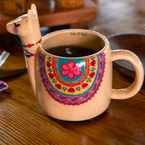 Natural Life Llama Mug