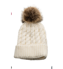 TOP IT OFF Emma Solid Pom Hat