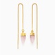 Amano Gemstone Spike Threader Earrings
