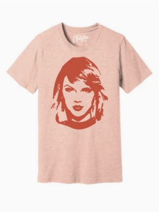 The Chester Drawer Taylor Swift Face T-Shirt