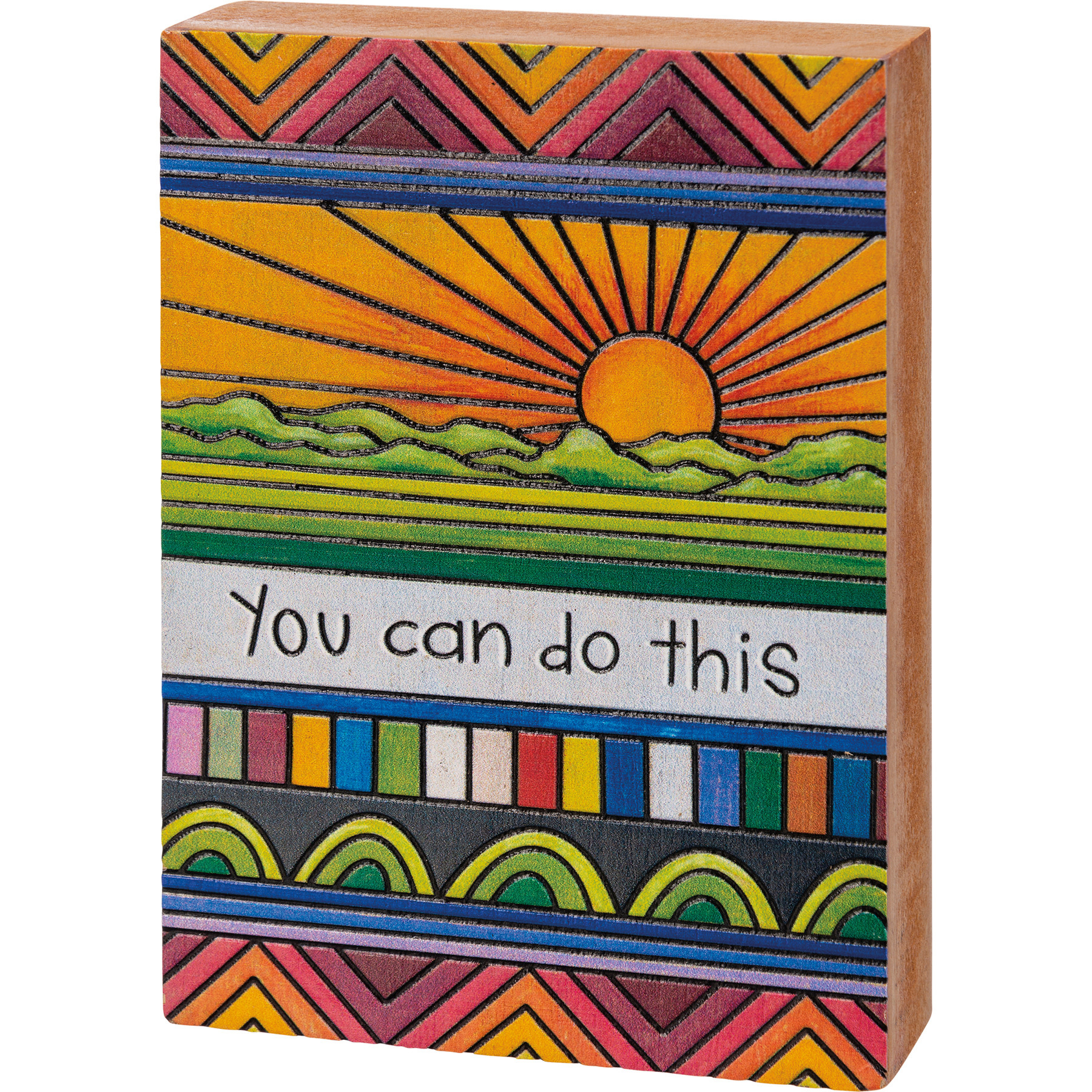 Primitives By Kathy Block Sign- You Can Do This