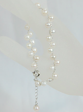 Jane Pearl World Cluster of Pearl Bracelet