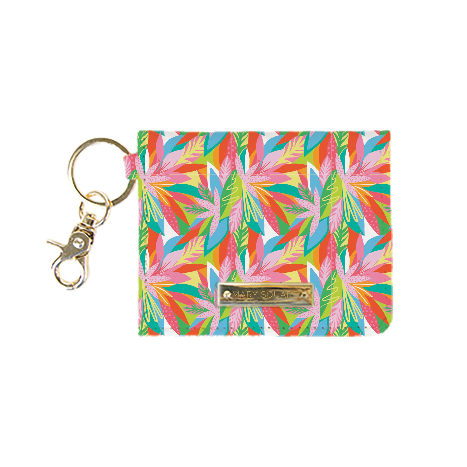 Mary Square Printed ID Wallet