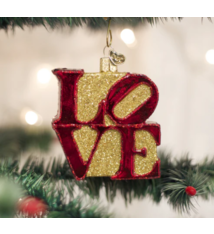Old World Christmas Love Ornament
