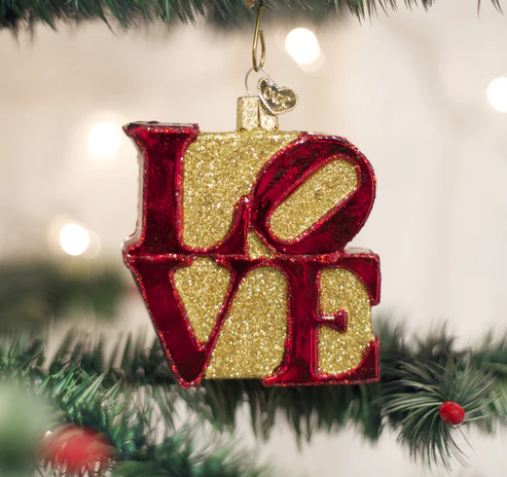 Old World Christmas Love Ornament